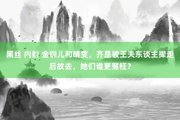 黑丝 内射 金钏儿和晴雯，齐是被王夫东谈主撵走后故去，她们谁更冤枉？