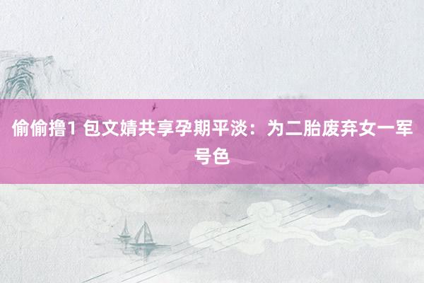 偷偷撸1 包文婧共享孕期平淡：为二胎废弃女一军号色